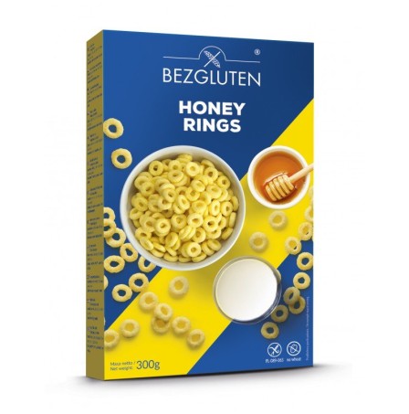 BEZGLUTEN Honey Rings 300g