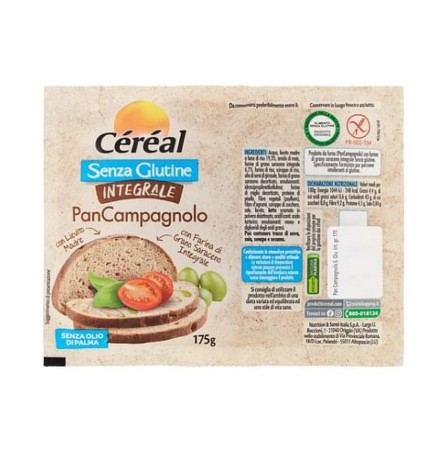 CEREAL Integrale Pane Campagnolo175g