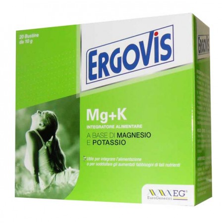 Ergovis Magnesio e Potassio 20 bustine 10g