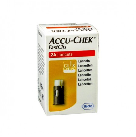 Accu-chek Fastclix 24 lancette