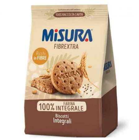 MISURA Fibrextra Biscotti Integrali 330g