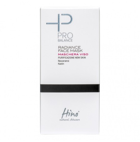 Hino Natural Skincare PRO BALANCE RADIANCE FACE MASK Maschera Viso 50ml
