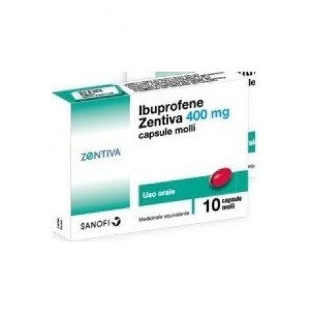 Ibuprofene Zen*10cps Mol 400mg