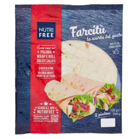 NUTRIFREE PIADINA 2X60G