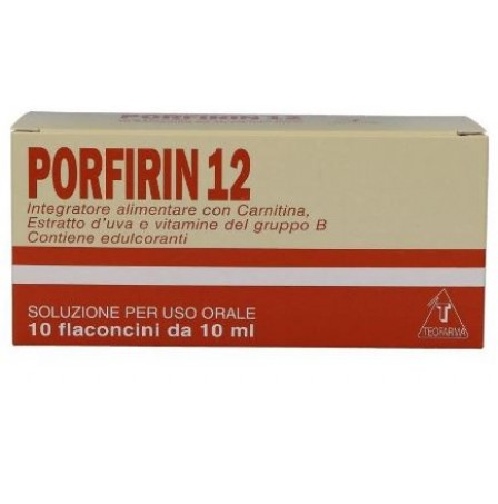 PORFIRIN 12 Integrat.10f.10ml