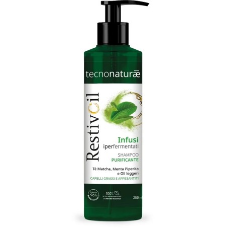Restivoil Tecnonaturae Shampoo purificante per capelli grassi e appesantiti 250 ml