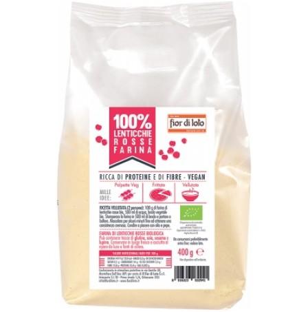 FdL Farina Lenticchie Rosse Bio