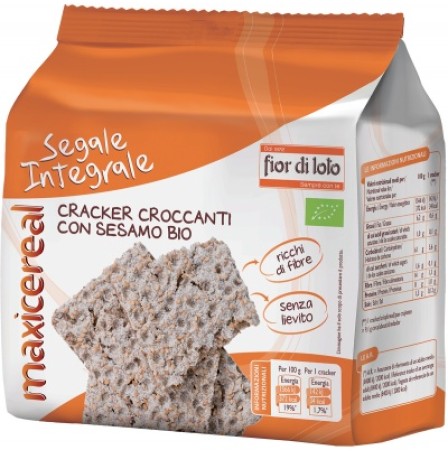 FdL Crackers Segale Integrale di Sesamo