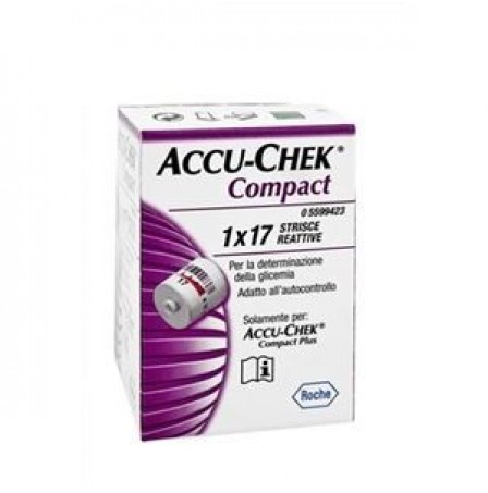 Accu-chek Compact 17 strisce