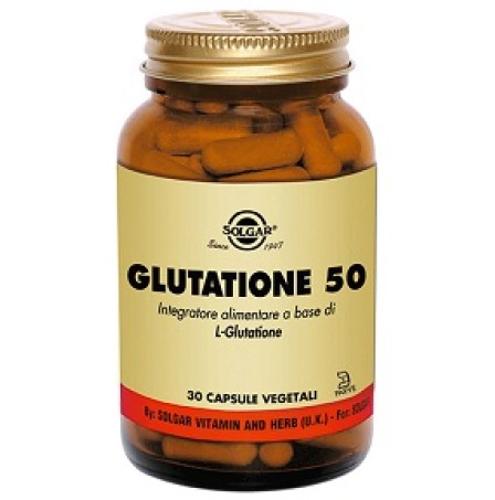 GLUTATIONE* 50 Cps SOLGAR