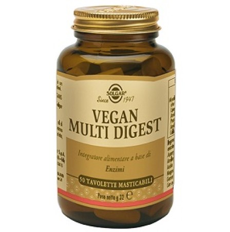 VEGAN MULTI DIGEST 50TavSOLGAR