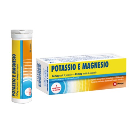 Dompe' Potassio e Magnesio 12compresse