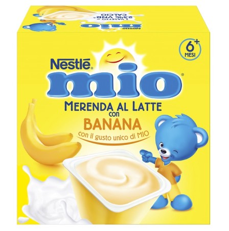 MIO Mer.Lattea Banana 4x100g