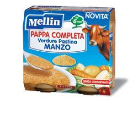 MELLIN Pappa Compl.Manzo2x250g