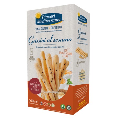 PIACERI MED.Grissini Ses.160g