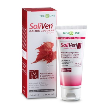 SOLIVEN Crema Gambe Leggere