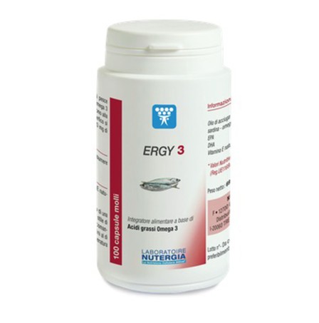 ERGY 3 Omega3 100 Cps