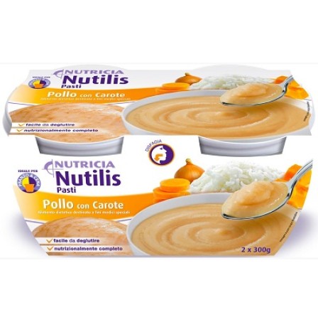 NUTILIS Pasti Pollo/Car.2x300g