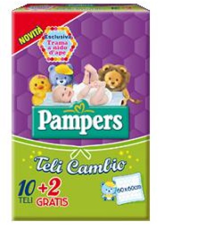 PAMPERS Telo Cambio 10+2pz