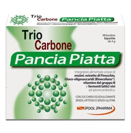 Triocarbone Pancia Piatta 10+10bustine