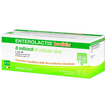 Enterolactis bevibile 12 flaconcini 10ml