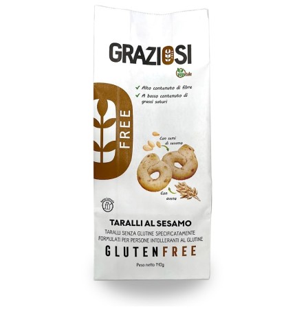 GRAZIOSI Taralli Sesamo 140g