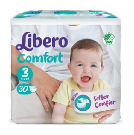 LIBERO Comf.3øMidi 5-9Kg 30pz