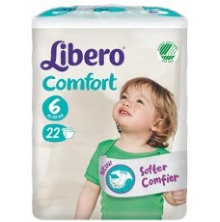 LIBERO Comf.6 JR 13-20Kg 22pz