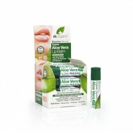 DR ORGANIC ALOE LIP BALM 7,5ML