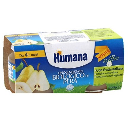 OMO HUMANA Pera 2x100g