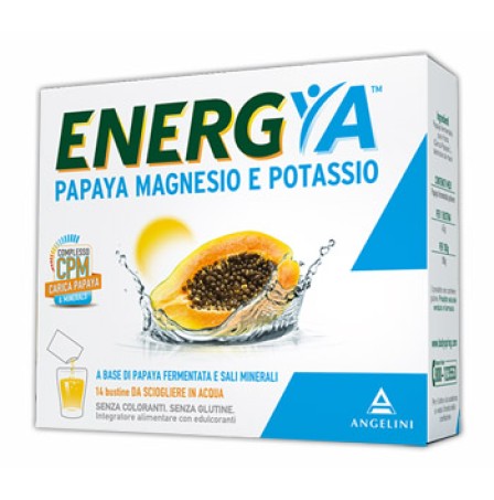 Energya Papaya Magnesio Potassio 14 bustine