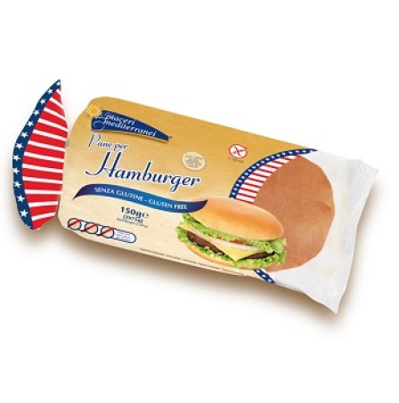 PIACERI MED.Pane Hamburger150g