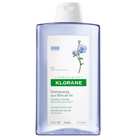 Klorane Shampoo Fibre Di Lino 400ml