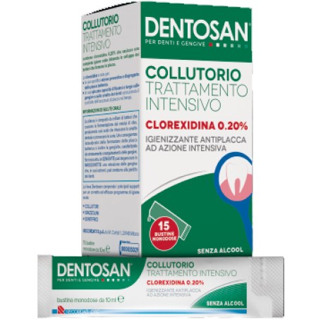 Dentosan Collutorio Monodose0,20% 15buste