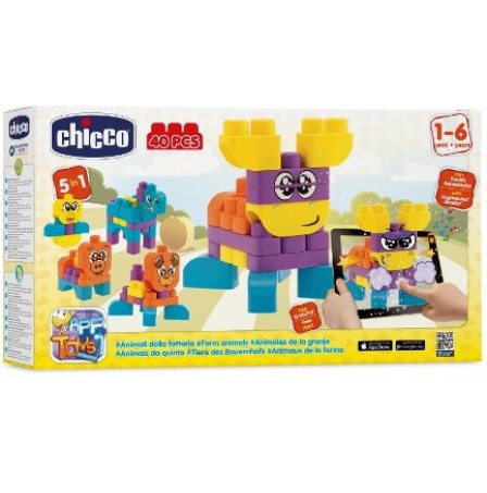 CH Gioco Costruz.Animali 40pz