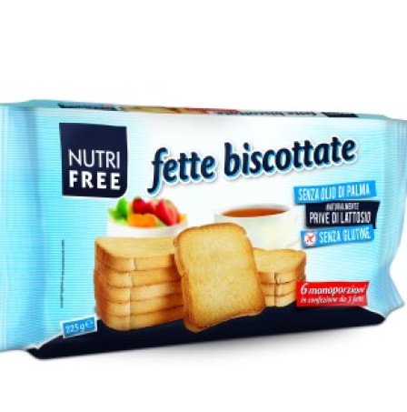 NUTRIFREE Fette Bisc.225g