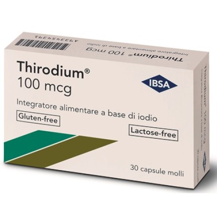 THIRODIUM 100mcg 30 Cps