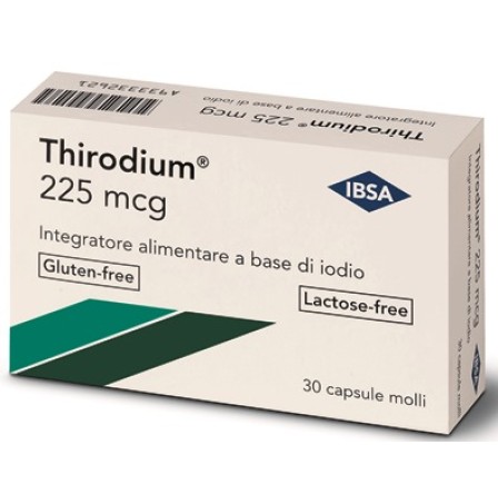 THIRODIUM*225mcg 30 Cps