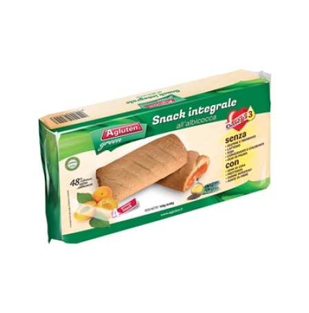 Agluten Snack Integrale all' Albicocca 160g