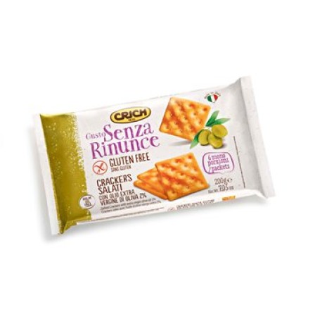 GUSTO S/Rinunce Crackers 200g