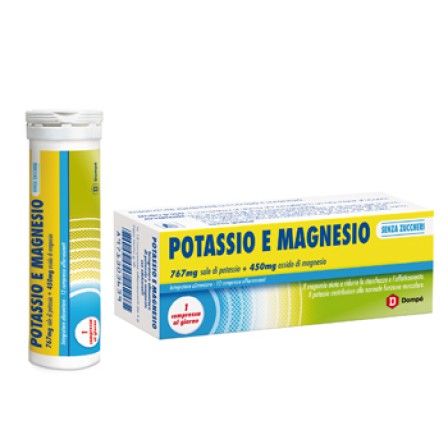 POTASSIO+MAGNESIO Senza Zucchero 12Cpr BRACCO