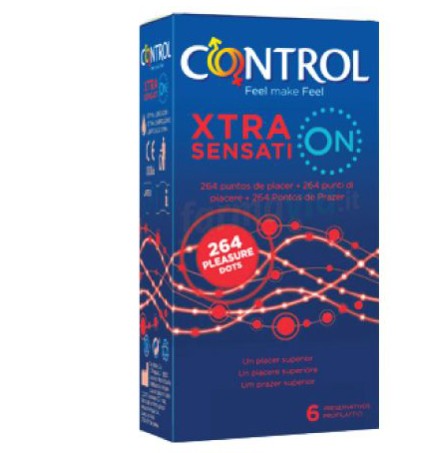 CONTROL*Xtra Sensation 6pz