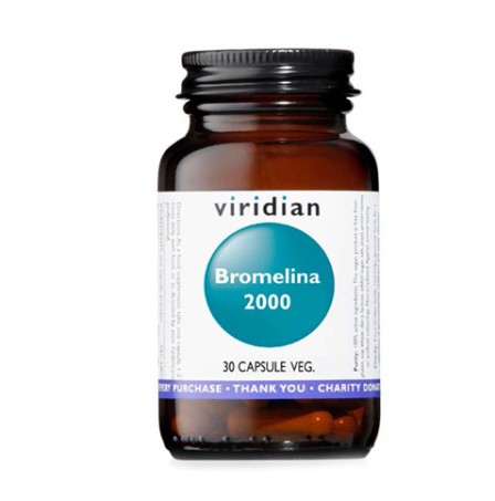 VIRIDIAN Bromelina 2000 30Cps