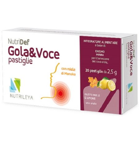 NUTRIDEF Gola&Voce 20 Past.