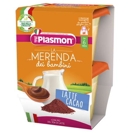 PLASMON Mer.Latte/Cacao*2x120g