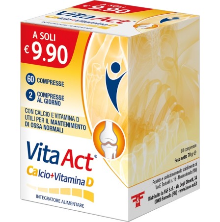 VITA ACT Calcio+Vit.D 60Cpr