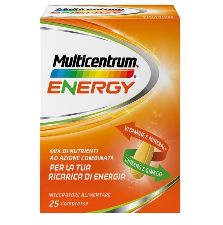 Multicentrum Energy 25 Compresse Multivitaminico