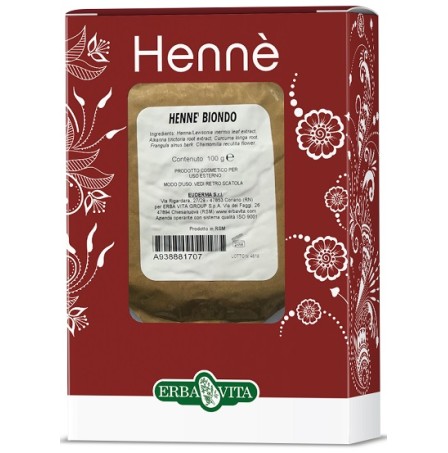 HENNE Color Cap.Biondo 100gEBV