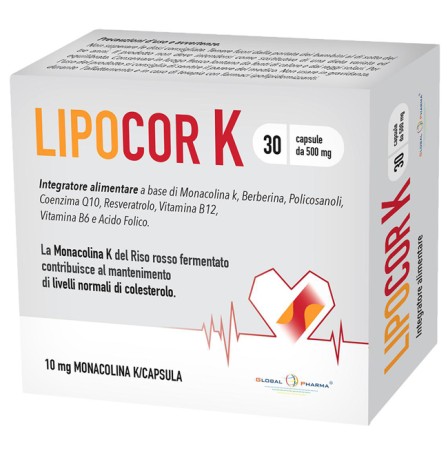 LIPOCOR K 30 Cps 500mg