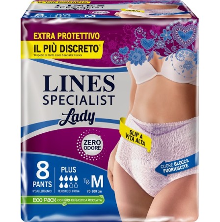 LINES SPEC PANTS PLUS M F 8PZ